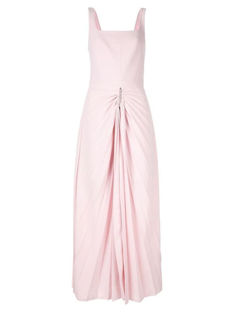 Dion Lee pleated skirt dress - Pink