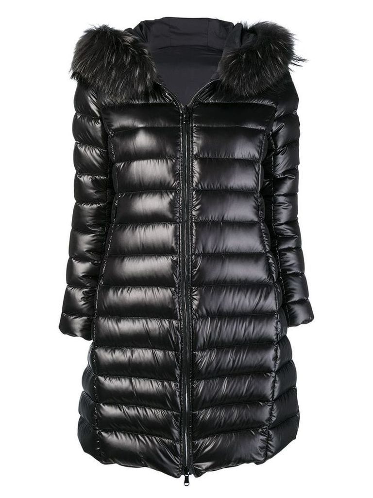 TATRAS zipped padded coat - Black