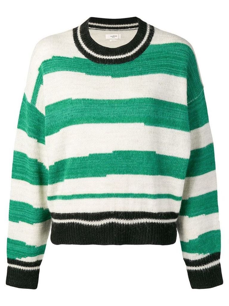 Isabel Marant Étoile striped jumper - Green
