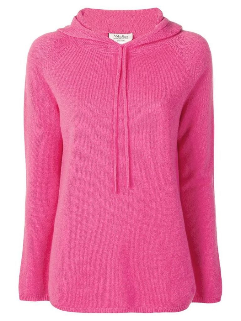 'S Max Mara Meris cashmere hoodie - Pink
