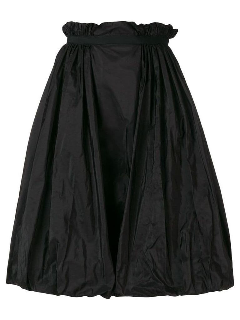 Alexander McQueen high rise full skirt - Black