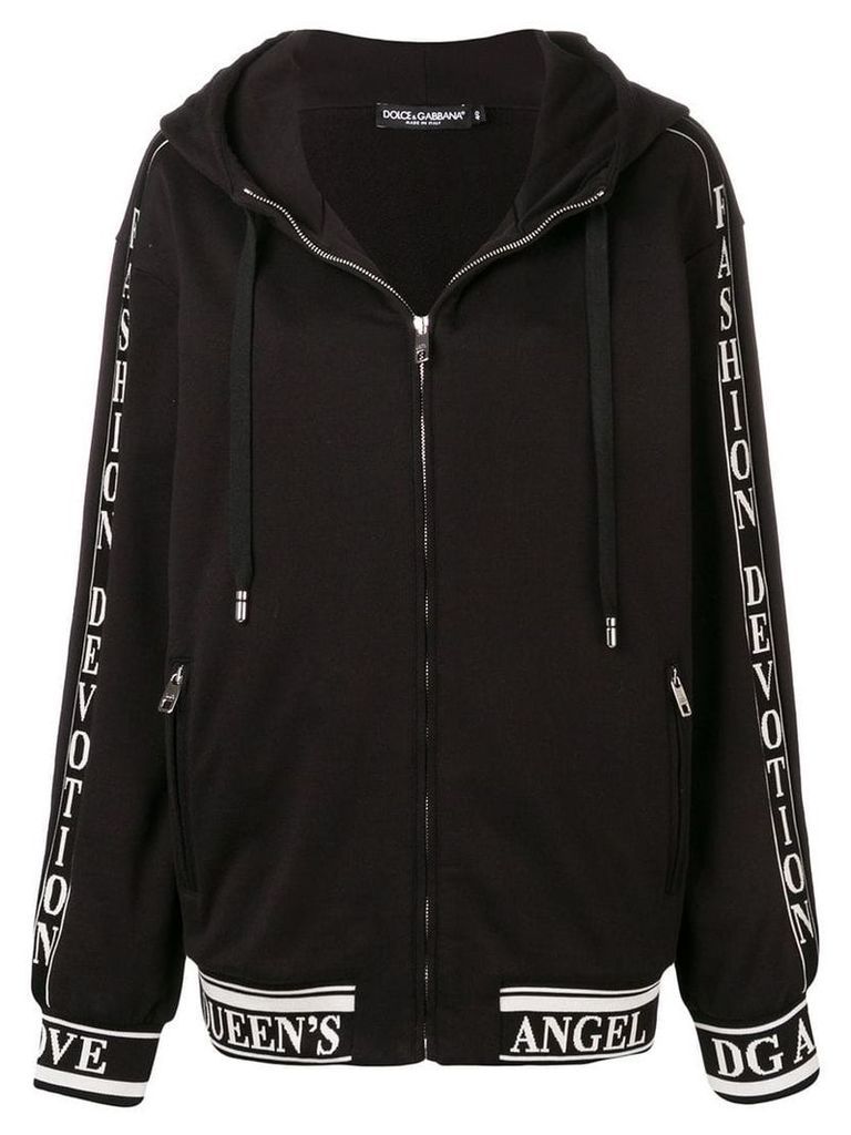 Dolce & Gabbana Fashion Devotion track jacket - Black