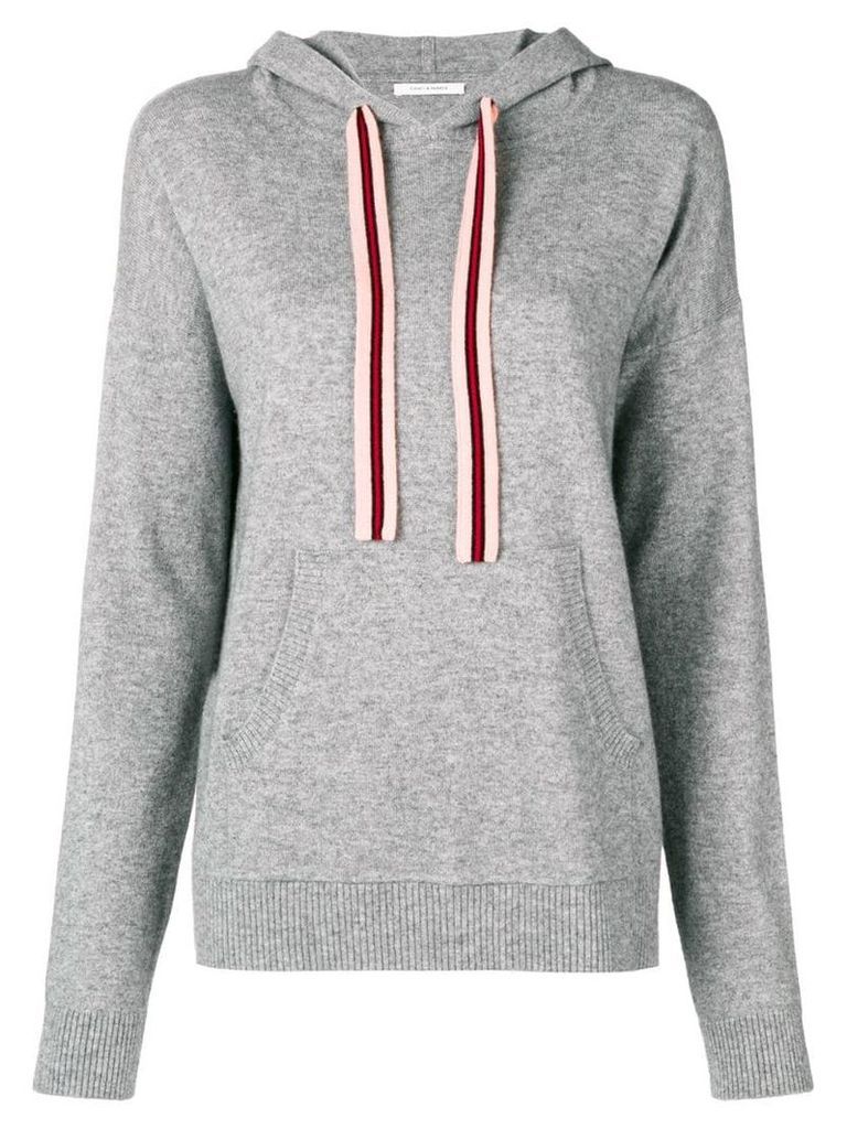 Chinti & Parker hooded knitted sweater - Grey