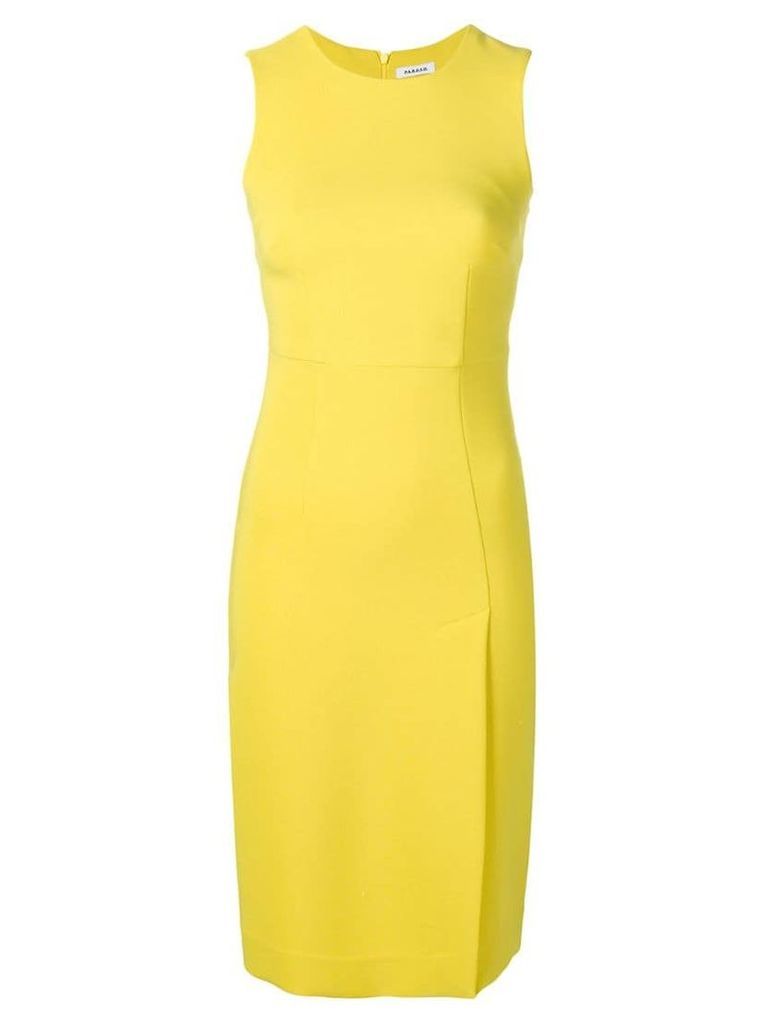 P.A.R.O.S.H. fitted pencil dress - Yellow