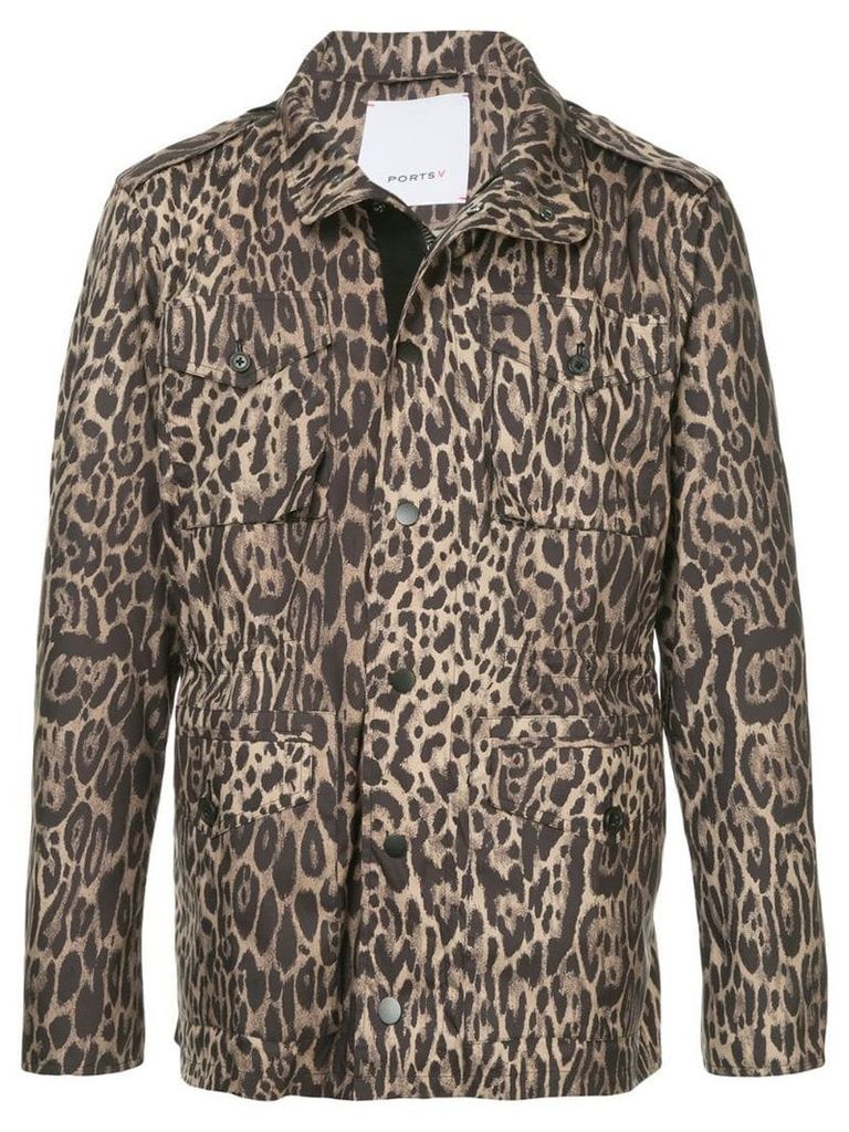 Ports V leopard print jacket - Multicolour