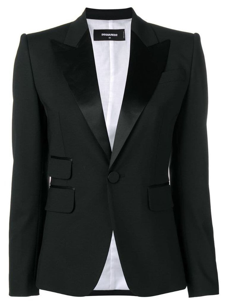 Dsquared2 tuxedo blazer - Black