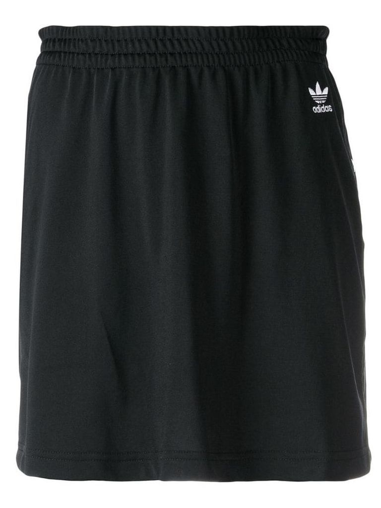 Adidas short logo skirt - Black