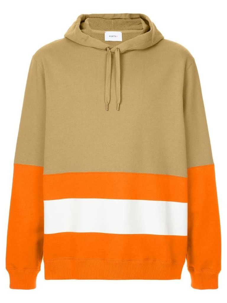 Ports V hooded sweatshirt - Brown