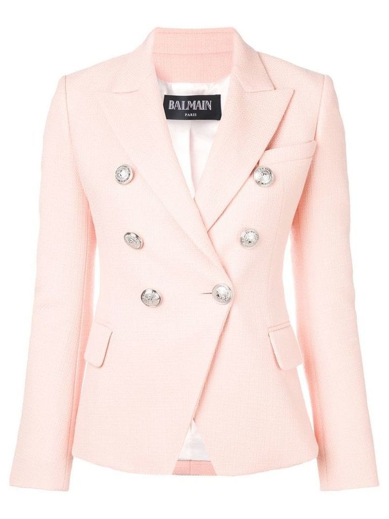 Balmain double-breasted blazer - Pink