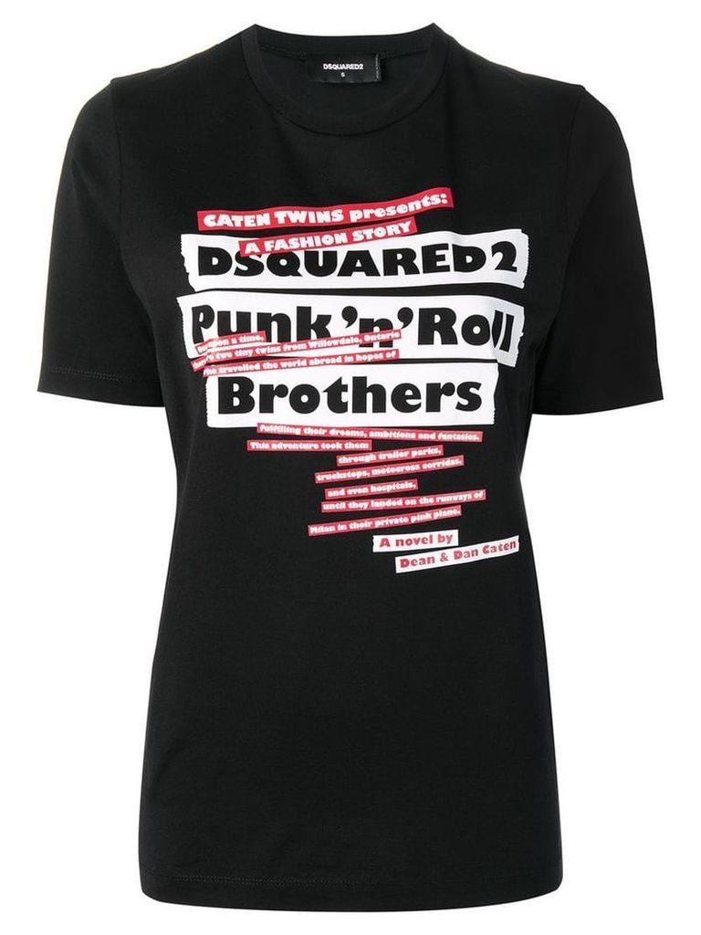 Dsquared2 Punk'N'Roll T-shirt - Black