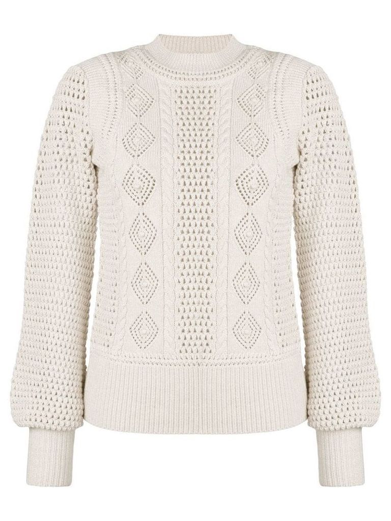 See By Chloé knitted jumper - Neutrals
