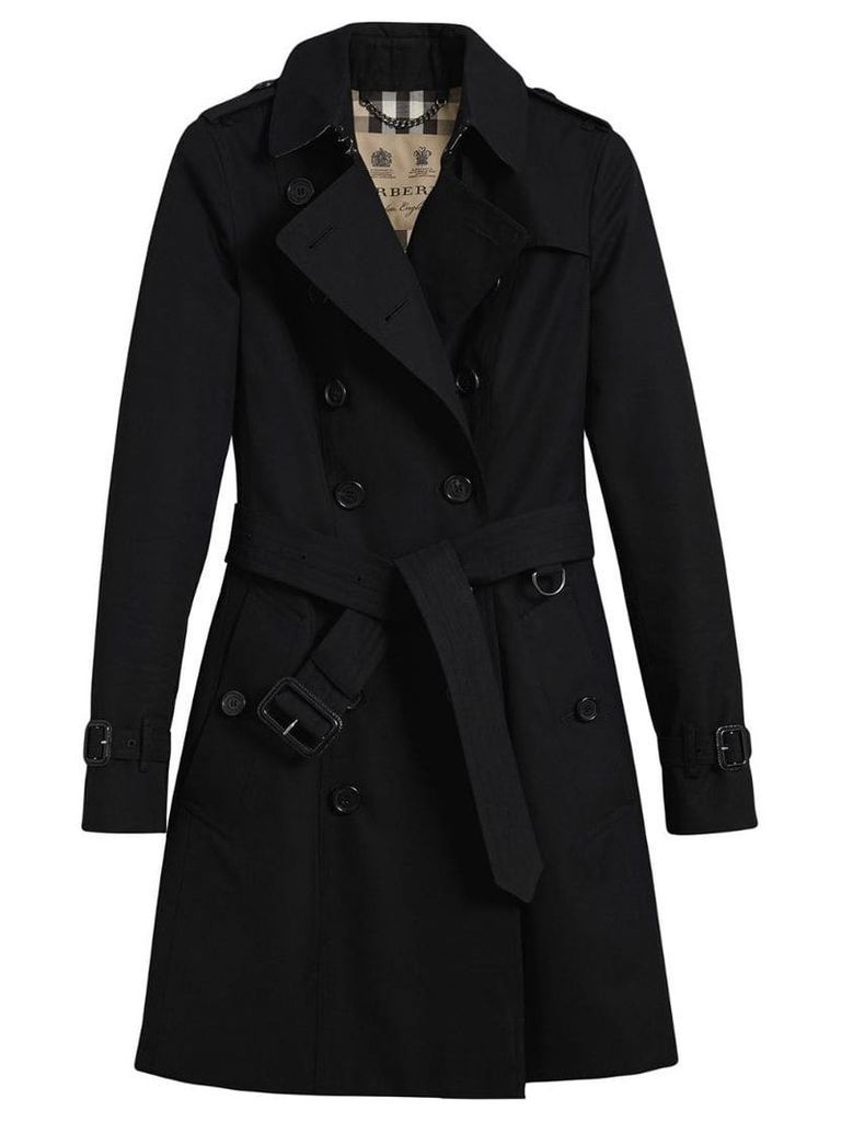 Burberry The Chelsea mid-length trench coat - Black