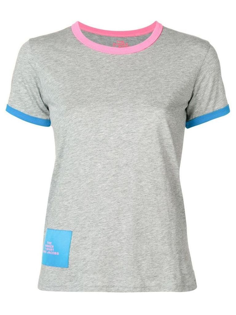 Marc Jacobs contrasting details T-shirt - Grey