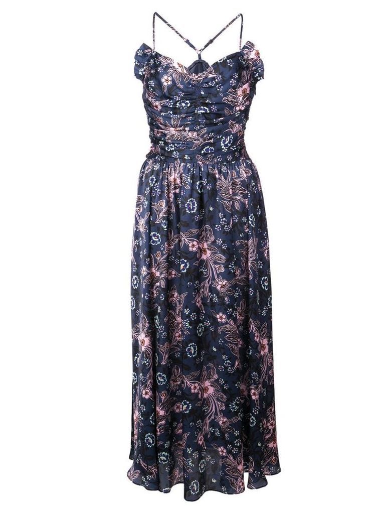 Jill Stuart floral print dress - Blue