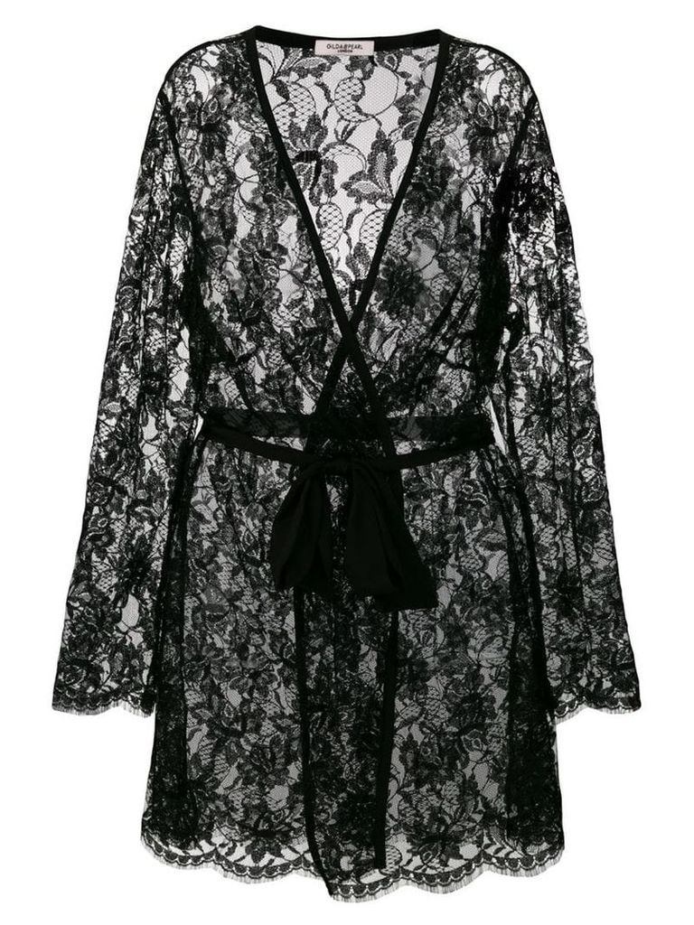 Gilda & Pearl Knightsbridge kimono - Black