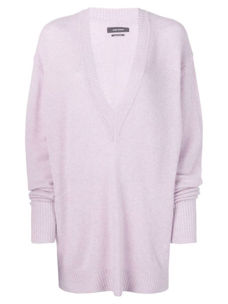 Isabel Marant oversized cashmere sweater - Pink