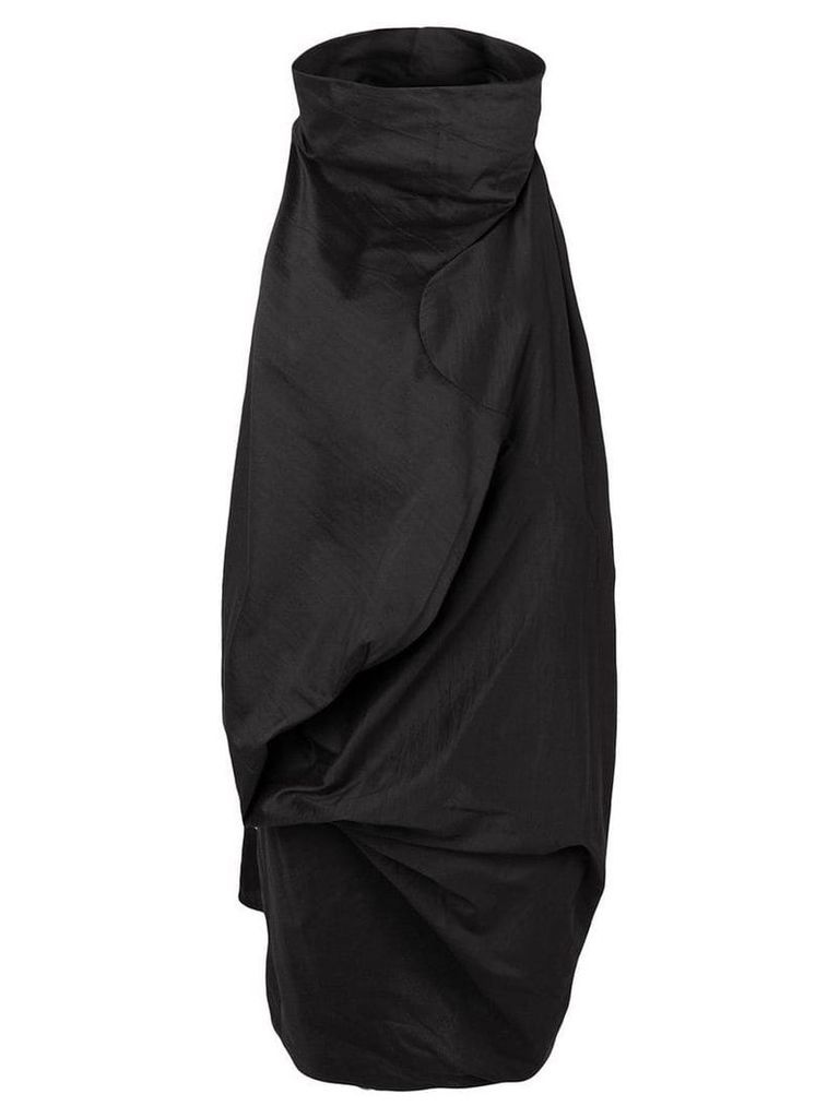 Rick Owens asymmetric dress - Black