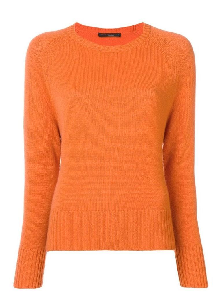 Incentive! Cashmere knitted jumper - Orange