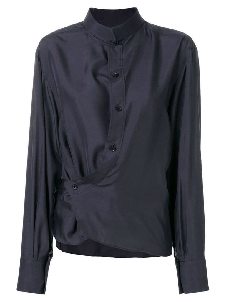 Lemaire layered shirt - Blue