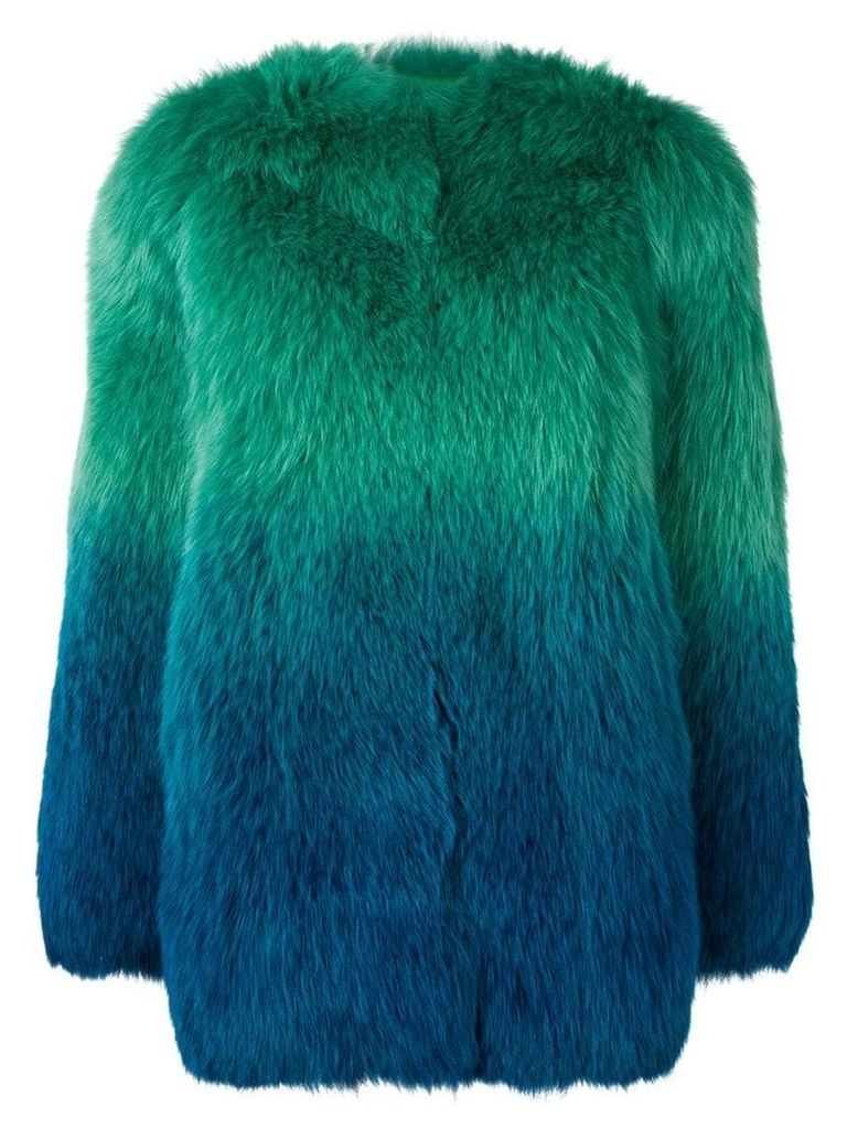 Numerootto oversized coat - Blue