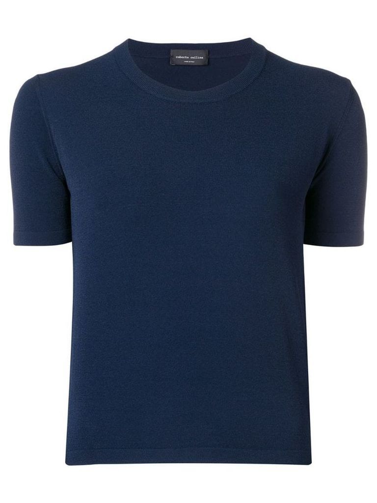 Roberto Collina round neck T-shirt - Blue