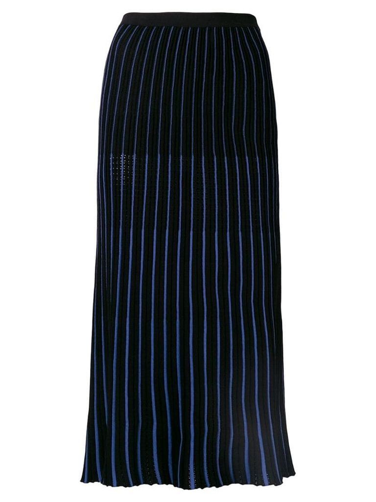 Sonia Rykiel pleated maxi skirt - Black
