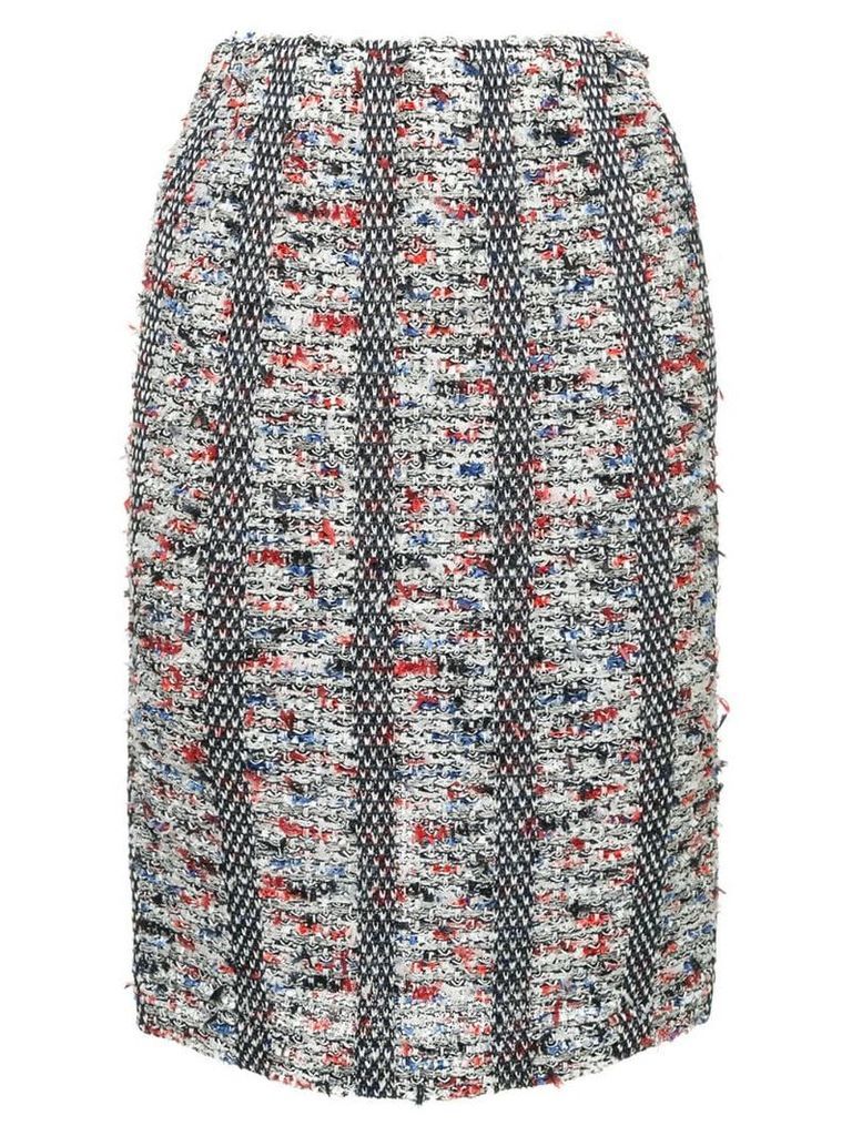Coohem tweed pencil skirt - Multicolour