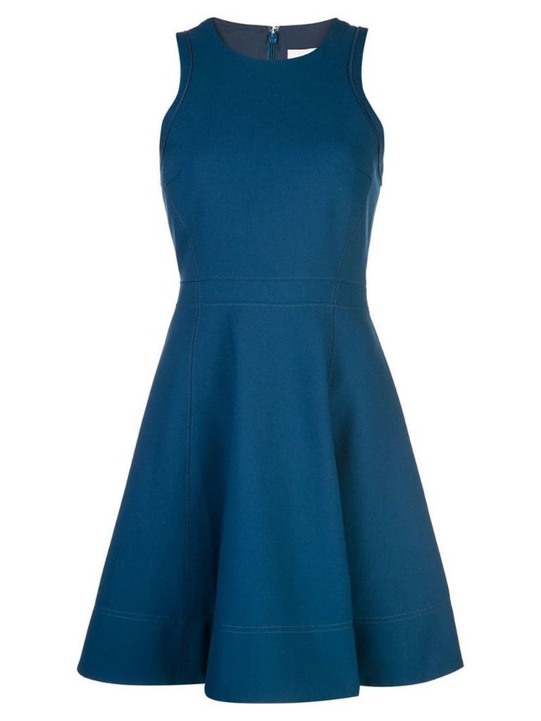 Cinq A Sept short flared dress - Blue