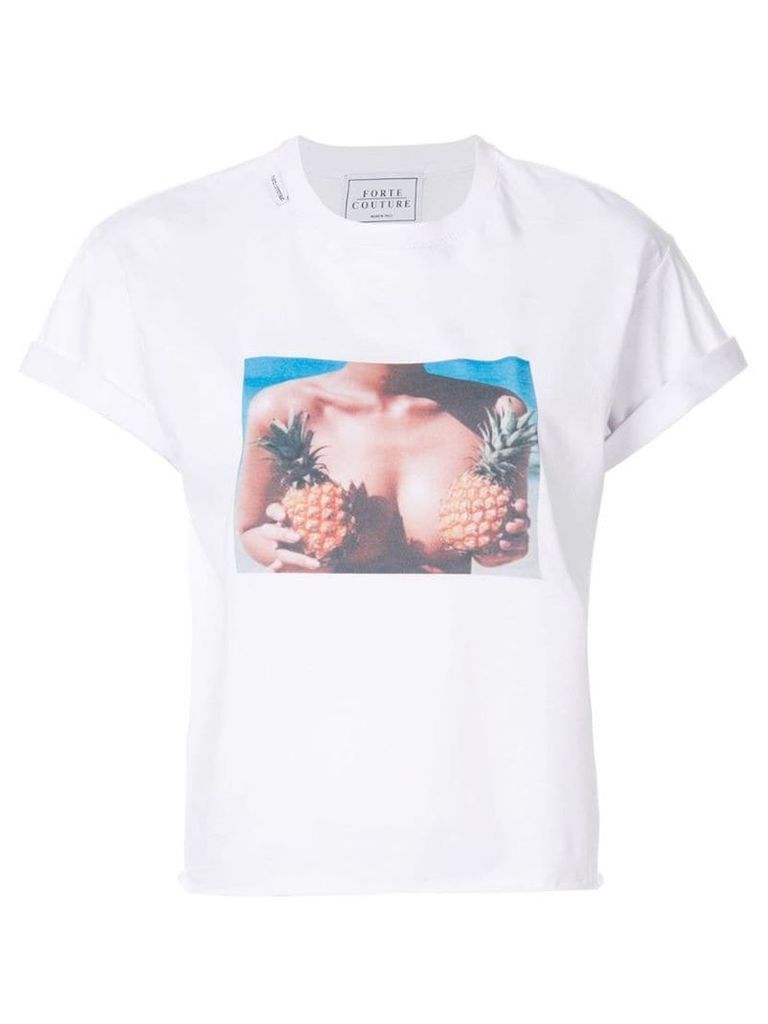 Forte Dei Marmi Couture photo print T-shirt - White