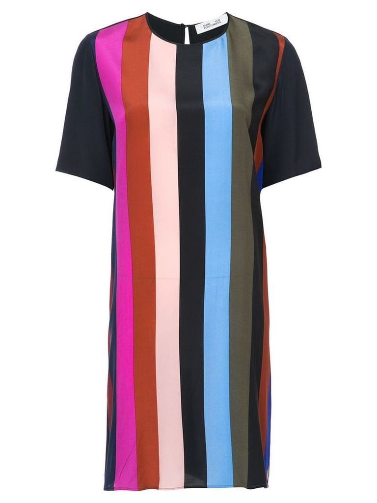 Diane von Furstenberg striped T-shirt dress - Multicolour