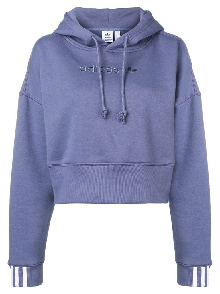 Adidas Coeeze cropped hoodie - Blue