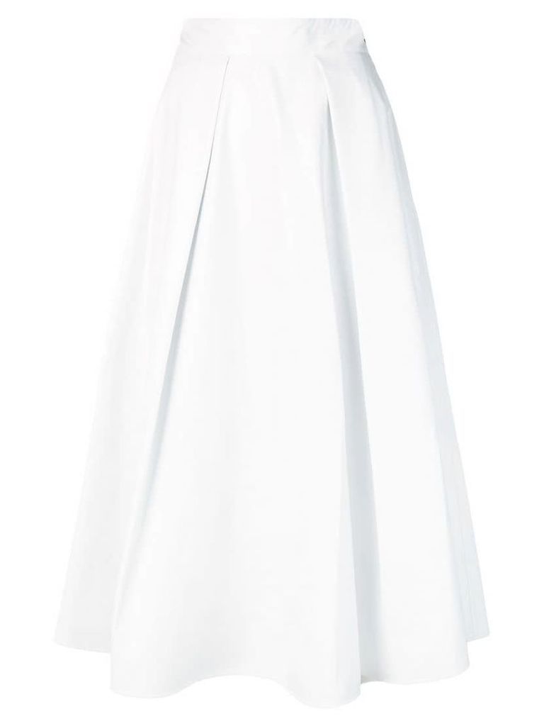MSGM a-line shape skirt - White