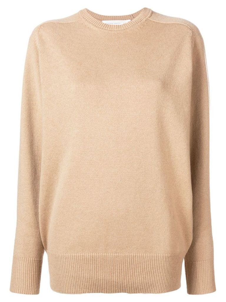 Victoria Beckham oversized cashmere sweater - Neutrals