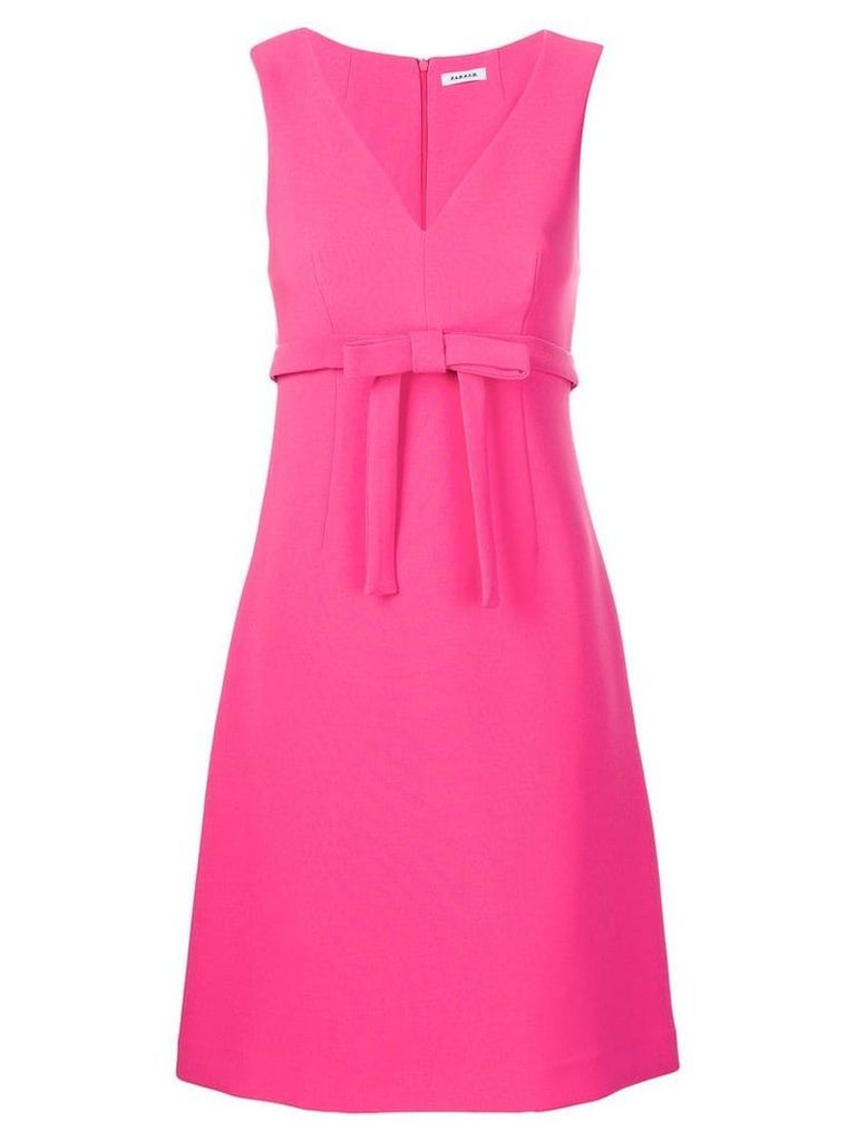 P.A.R.O.S.H. sleeveless belted dress - Pink