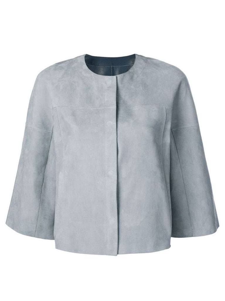Drome cropped jacket - Grey