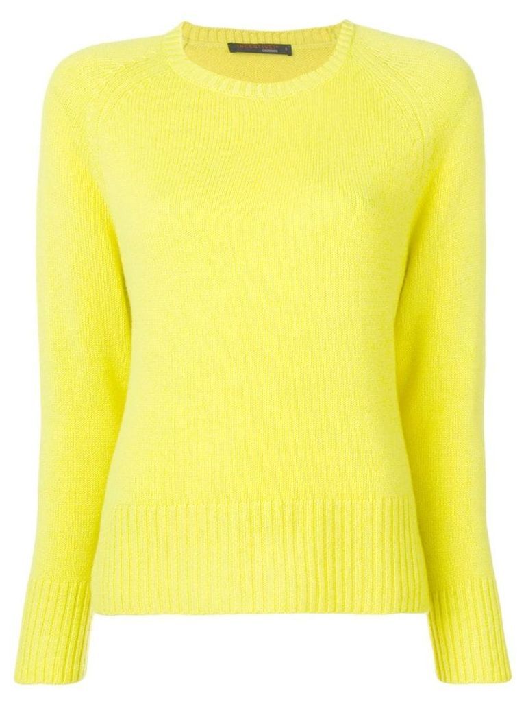Incentive! Cashmere knitted jumper - Yellow