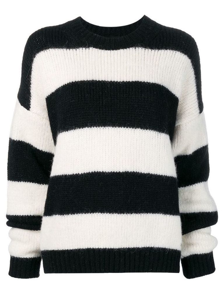 Dsquared2 oversized striped sweater - Black