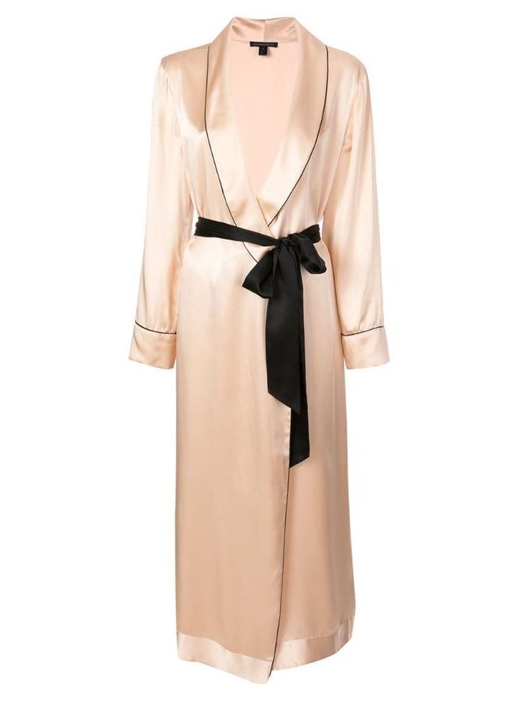 Kiki de Montparnasse Amour kimono-style robe - Pink