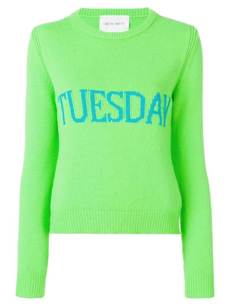 Alberta Ferretti Tuesday sweater - Green