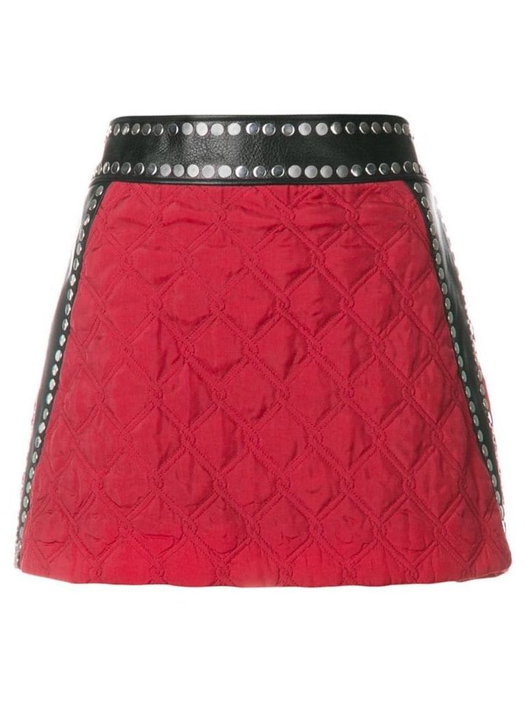 1017 ALYX 9SM quilted pelmet skirt - Red