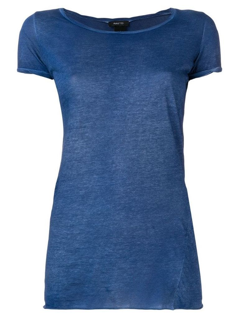Avant Toi basic T-shirt - Blue