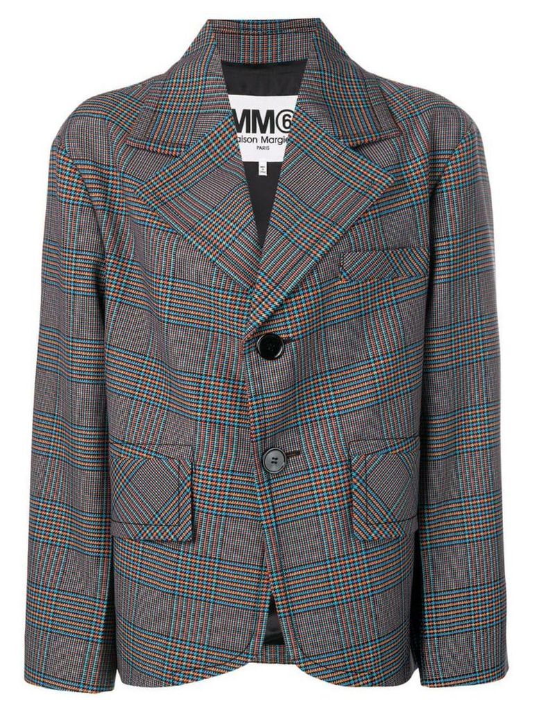 Mm6 Maison Margiela oversized fit blazer - Blue