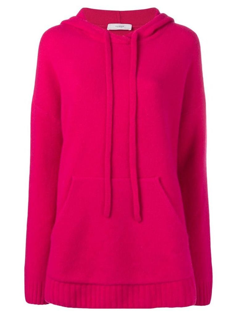 Pringle Of Scotland oversized soft hoodie - Pink