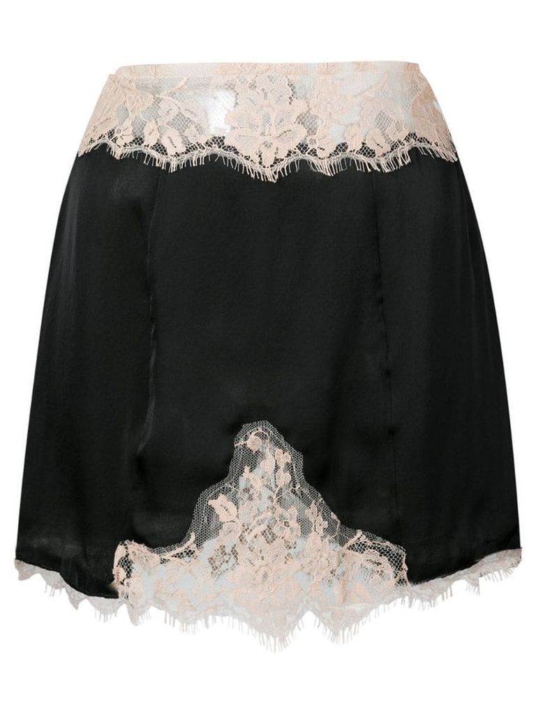 Kiki de Montparnasse Le Reve slip skirt - Black