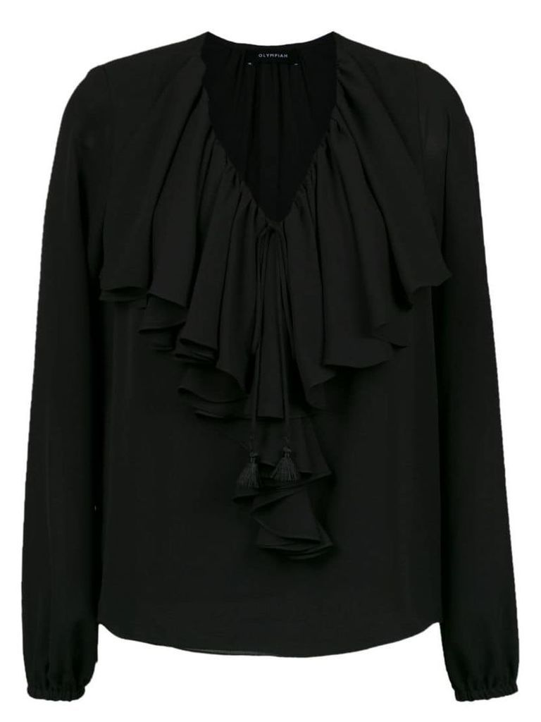 Olympiah Juli ruffled blouse - Black