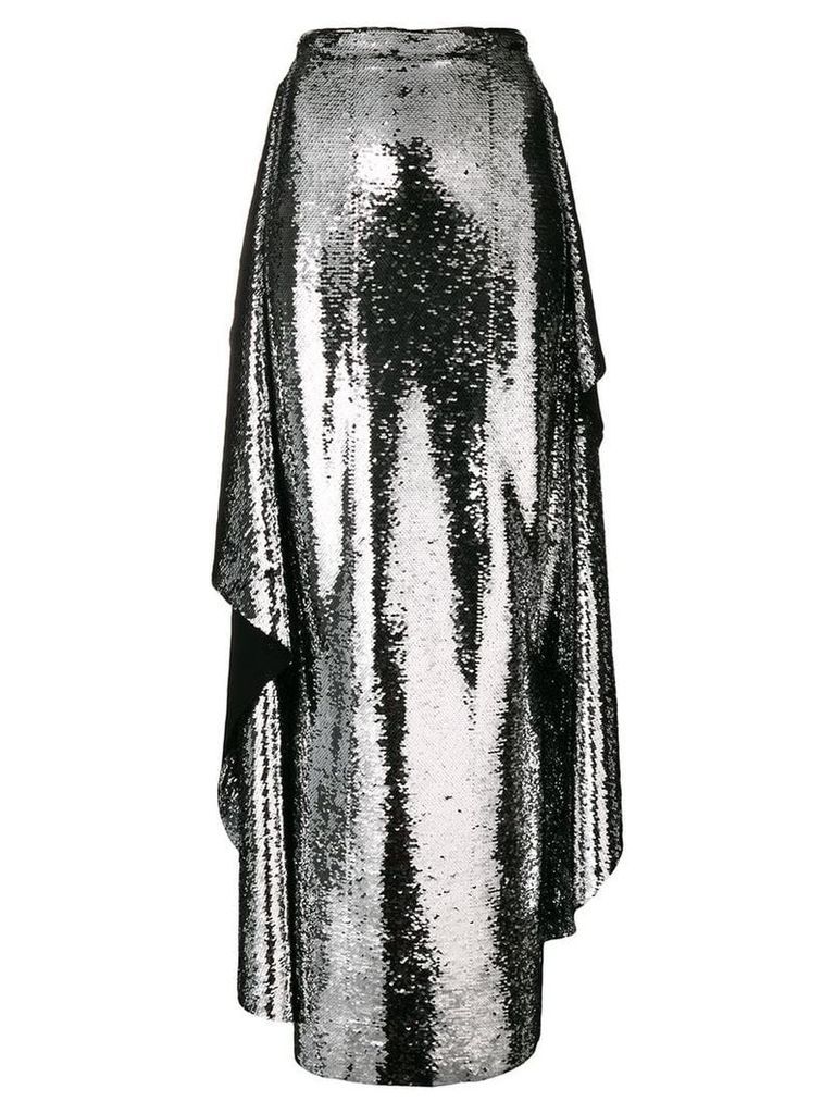 Paula Knorr sequin embellished skirt - Metallic