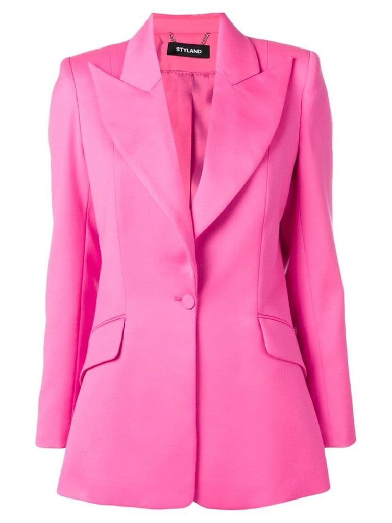 Styland slim-fit blazer - Pink