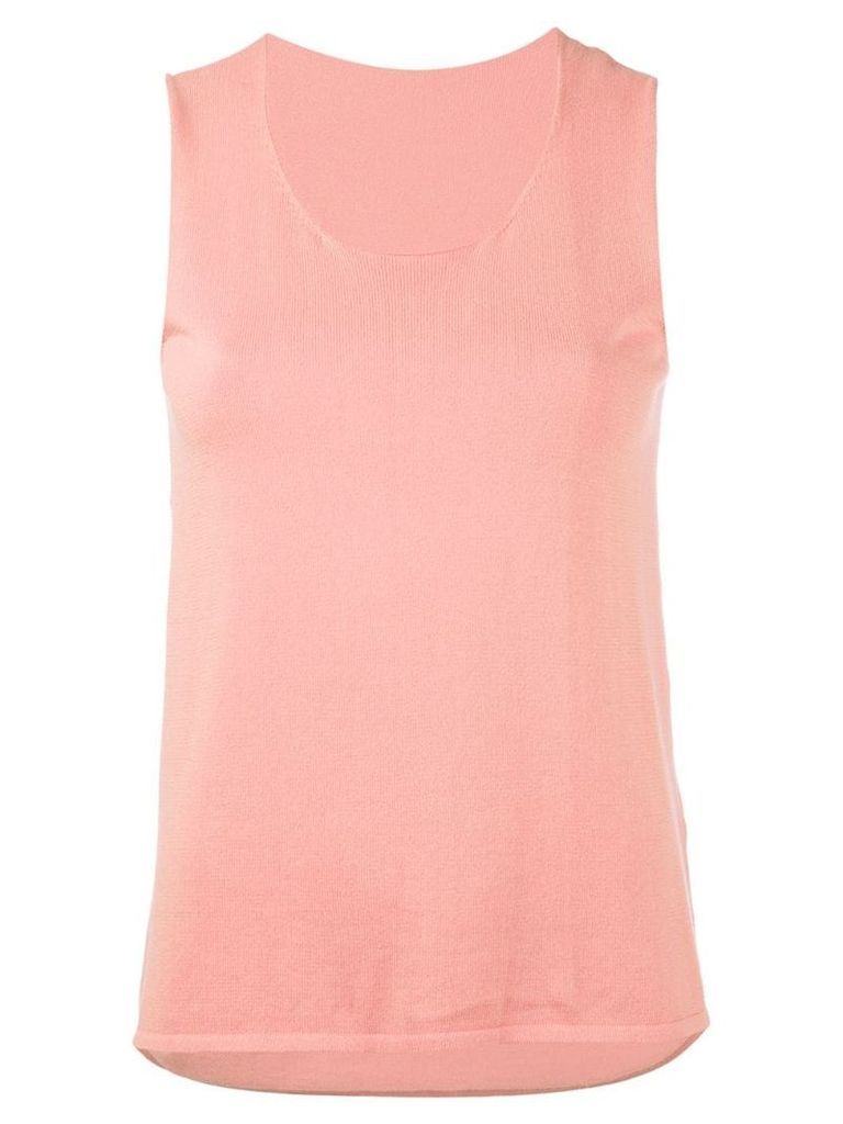 Le Tricot Perugia classic tank top - Pink