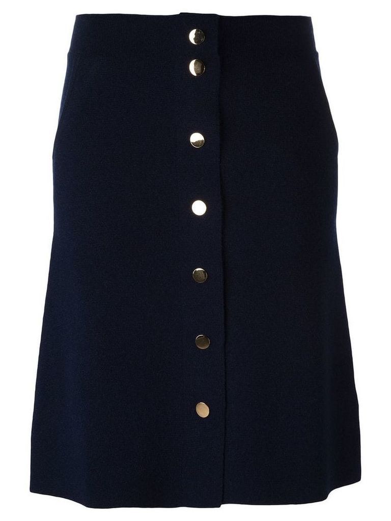 Allude buttoned skirt - Blue