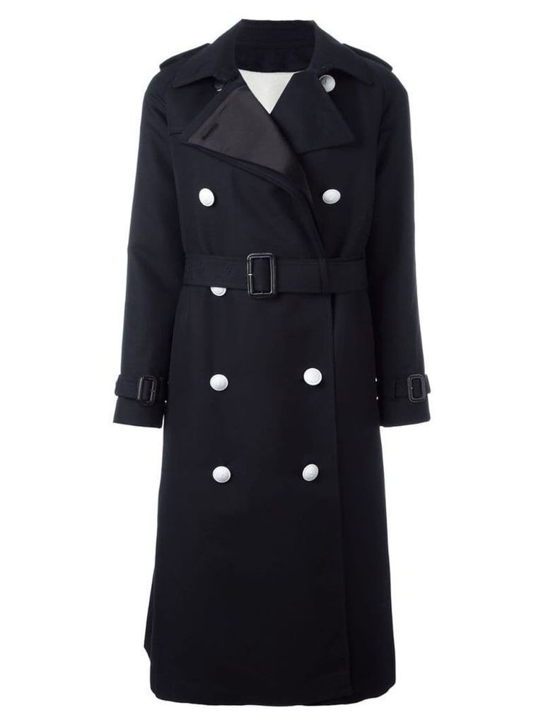 The Reracs double-breasted trench coat - Blue